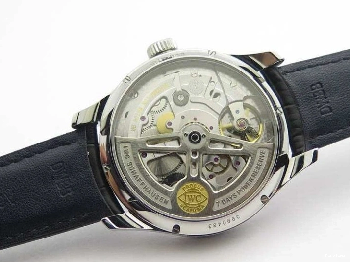 MIROTIME 0513 Portuguese Real PR Real Annual Calendar IW5035 YLF 1:1 Best Edition White Dial On Leather Strap A Refined 7243
